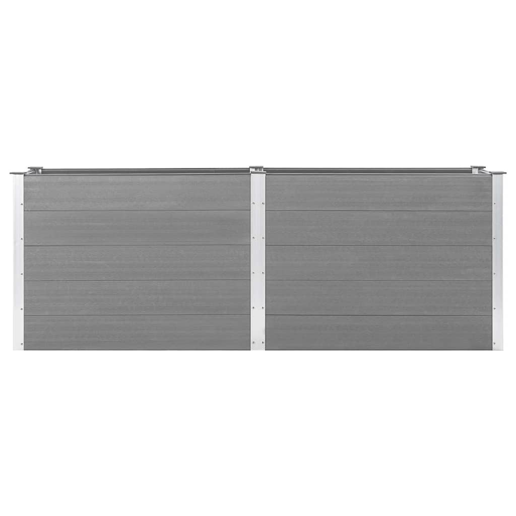 Arriate De Wpc Gris 250x50x91 Cm_3