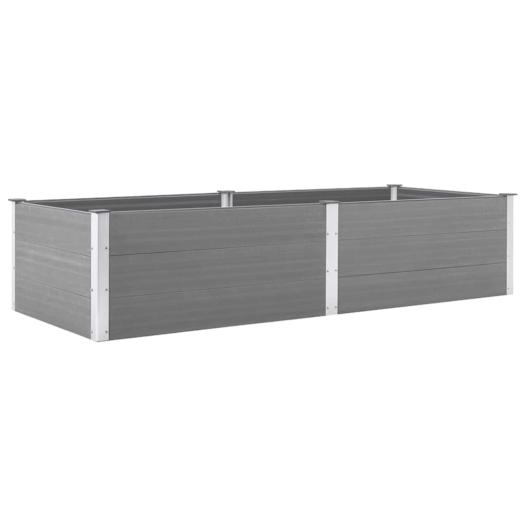 Arriate De Wpc Gris 250x100x54 Cm_0