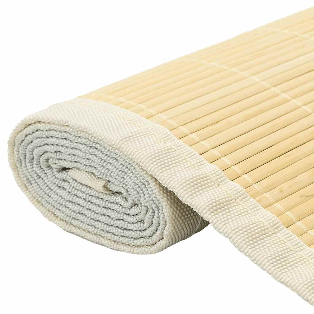 Vidaxl Alfombra De Bambú 100x160 Cm Natural_4