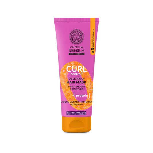 Máscara Capilar Proteica Curl Control, Natura Siberica, 200 ml