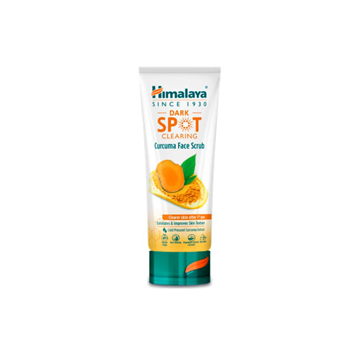 Esfoliante Facial para Manchas Escuras com Cúrcuma dos Himalaias, 75 ml
