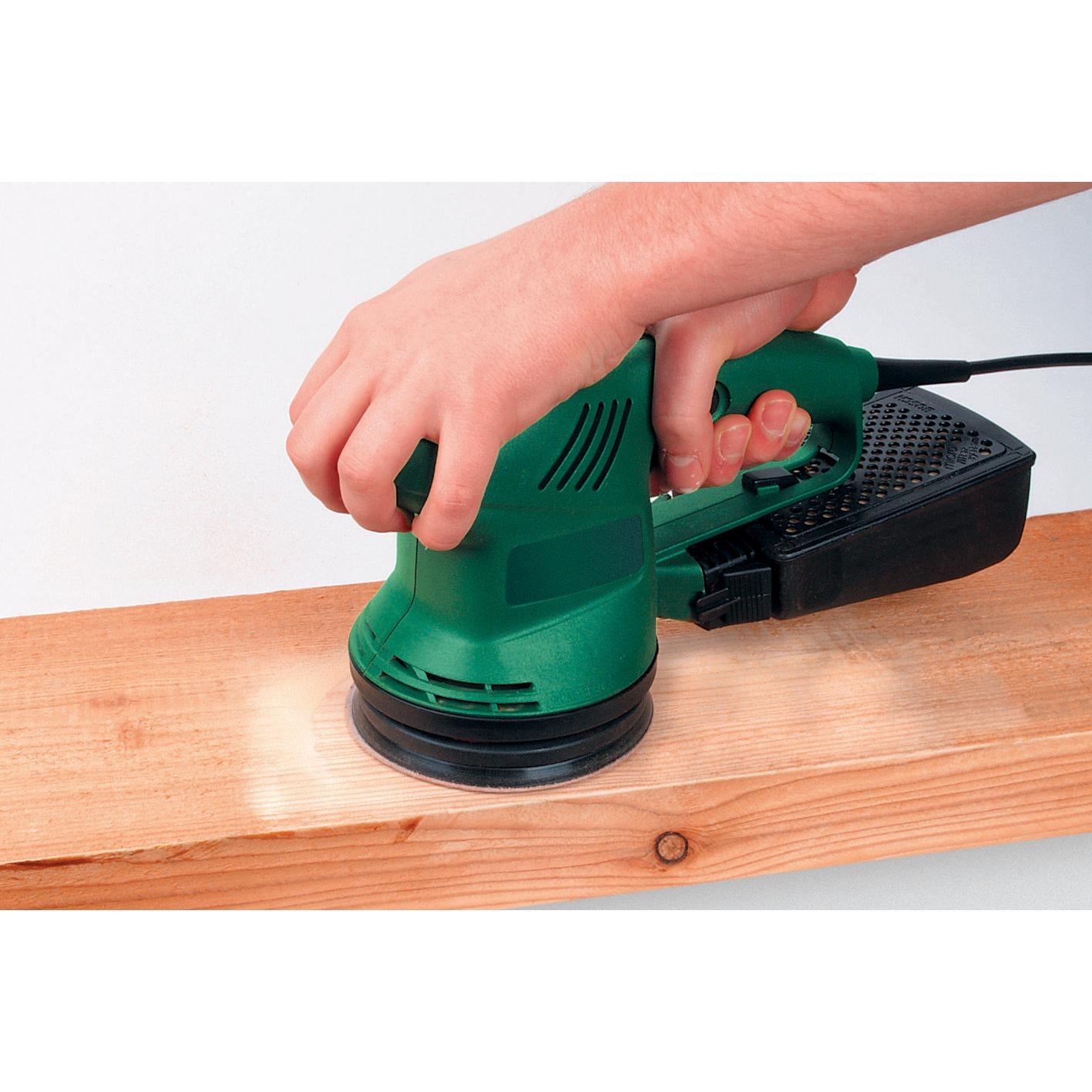 5 discos adhesivos de lijar Ø 125 mm Wolfcraft Grano 24
