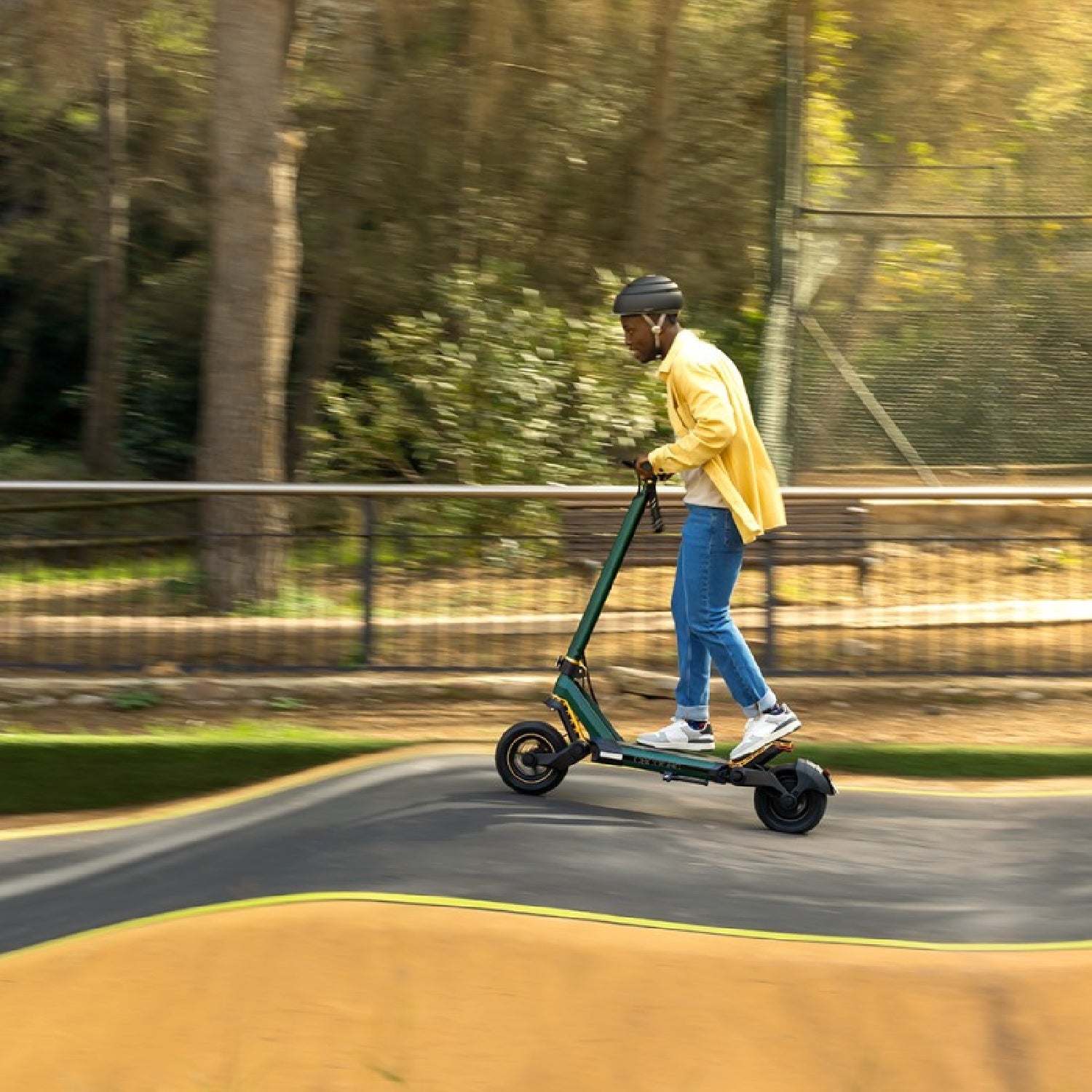 Patinete Eléctrico Bongo Z+ Off Road. 1000 W, Suspensión Dinámica De Doble Brazo Con Tecnología Sxƨ, Autonomía De Hasta 50 Km, Ruedas Off Road De 10_1