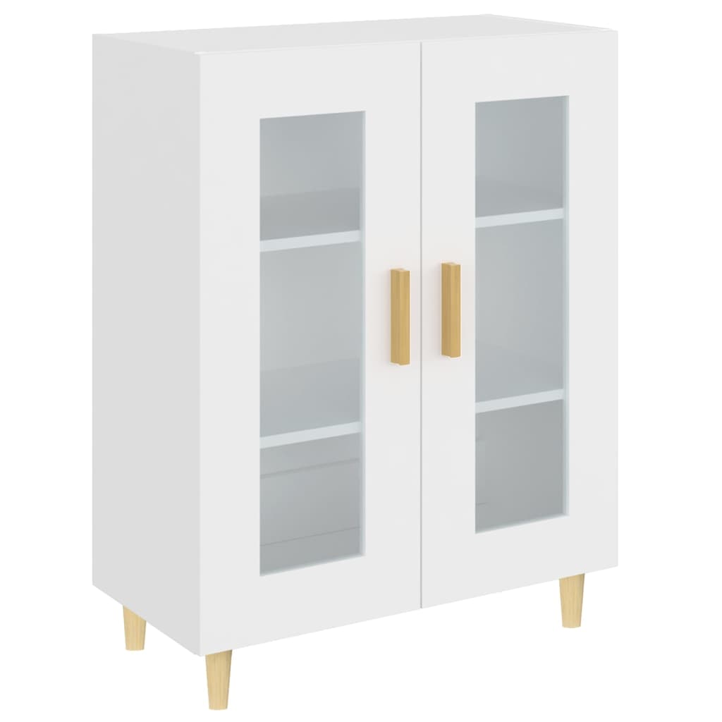 Aparador De Madera De Ingeniería Blanco 69,5x34x90 Cm / Vetonek_1