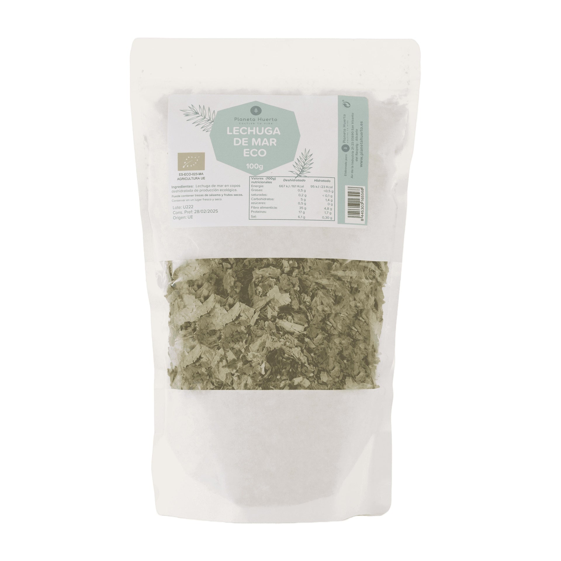 Alface do Mar ECO Planeta Huerto 100 g