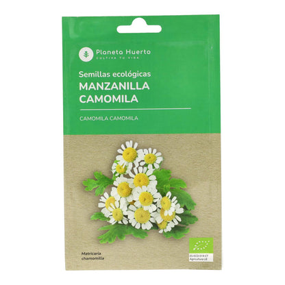 Sementes de Camomila Biológica Planeta Huerto