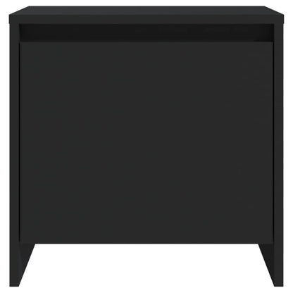 Mesitas De Noche 2 Uds Madera Ingeniería Negro 45x34x44,5 Cm_4