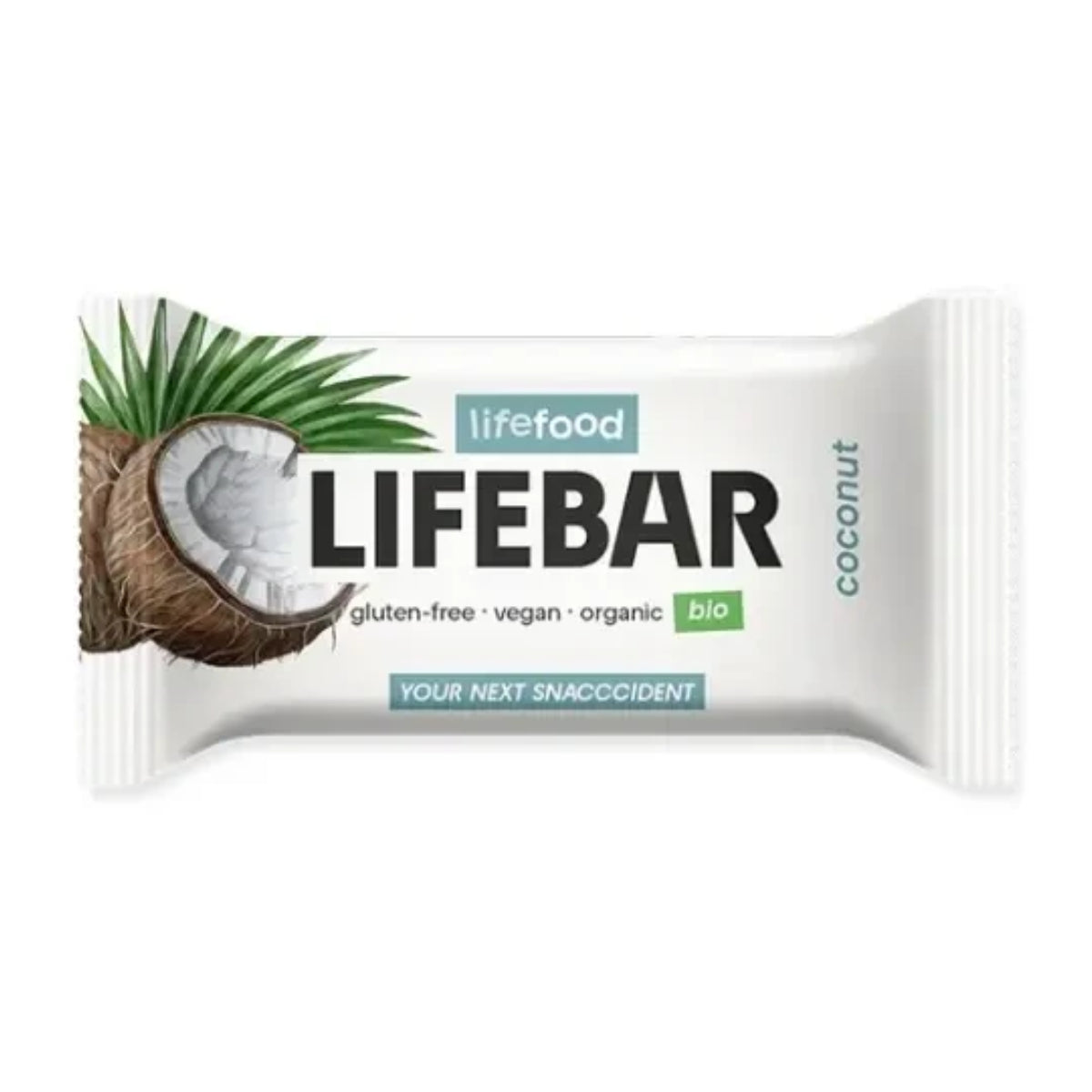 Barra de Coco Biológica, Life Food, 40 g Lifebar