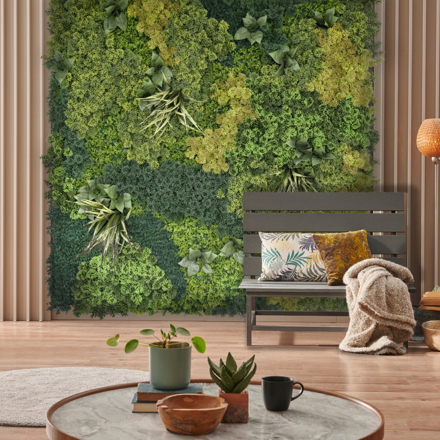 Bonerva | Jardín Vertical Yellowstone | Pieza 100x100 Cm_1