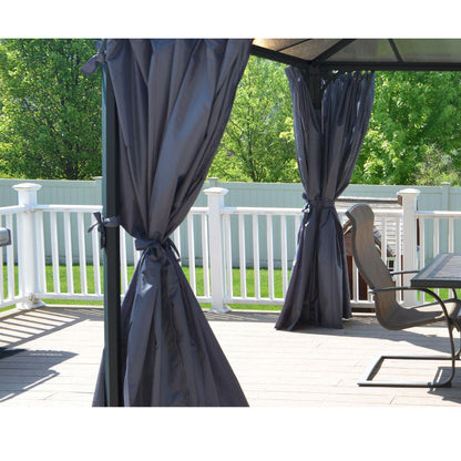 Conjunto de cortinas para gazebo gazebo Martinica 4300 Canopia da Palram