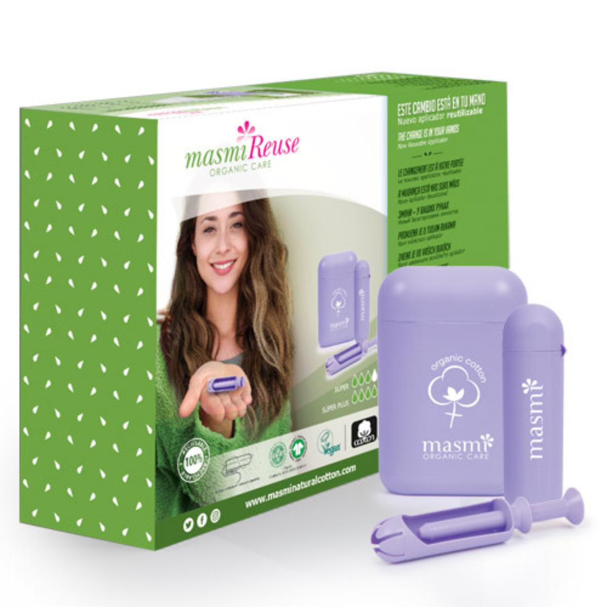 Aplicador reutilizável + tampão Super 7 - 7 superplus, Masmi