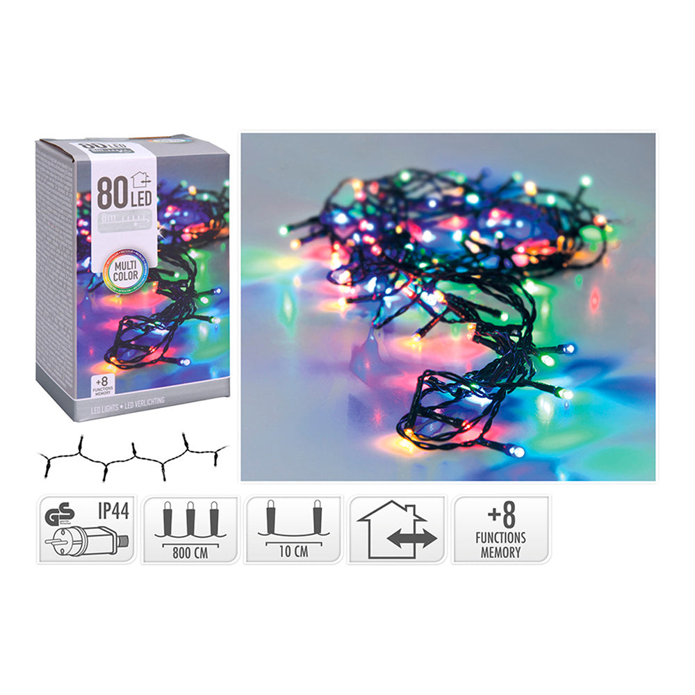 Guirnalda Multifunción Multicolor - 8 M - 80 Led_1