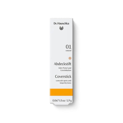 Bastão de cobertura 01 natural, Dr Hauschka, 1,9g