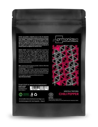 Henna Rojo Chilli Pepper Armoniabio 100g_1