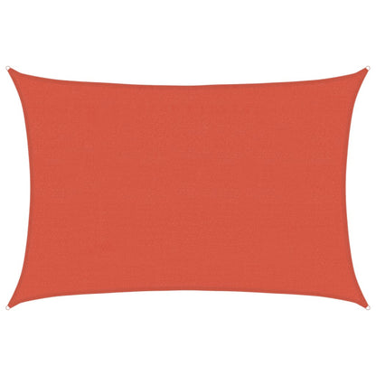 Vidaxl Toldo De Vela Terracota Hdpe 160 G/m² 4x6 M_0