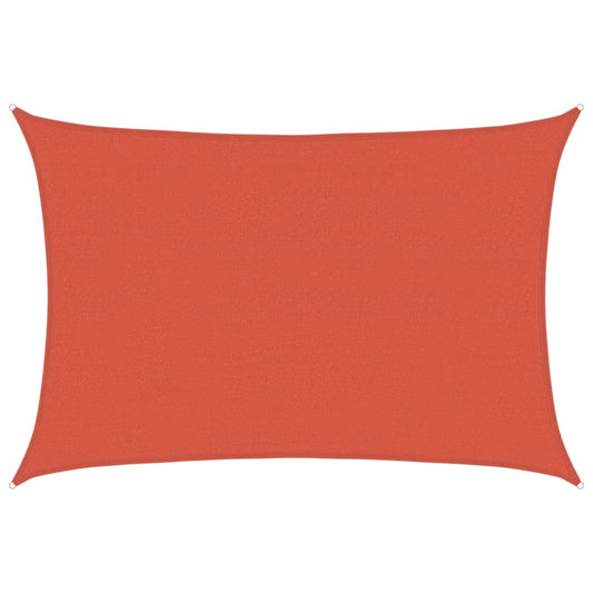 Vidaxl Toldo De Vela Terracota Hdpe 160 G/m² 4x6 M_0