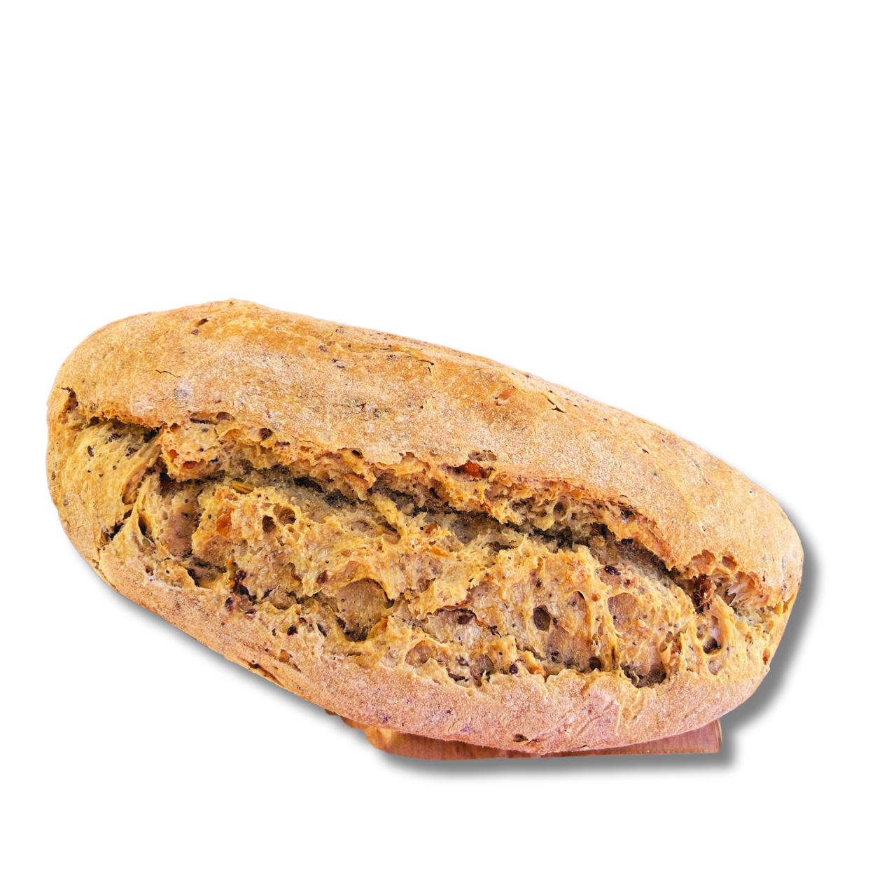 Chapata de espelta ecológica con semillas 400 g_2