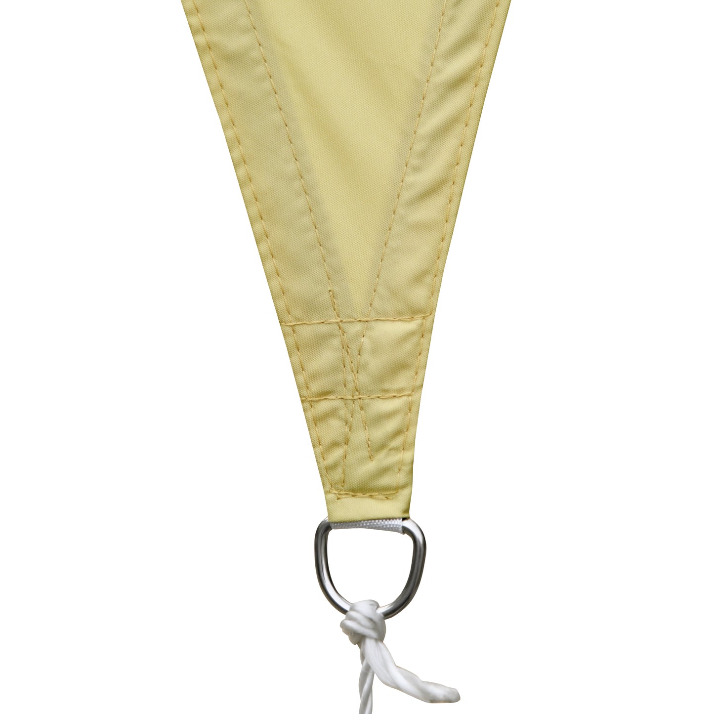 Outsunny Toldo Vela Sombrilla Parasol Triangular 6m De Poliéster 160g/m² Arena_4