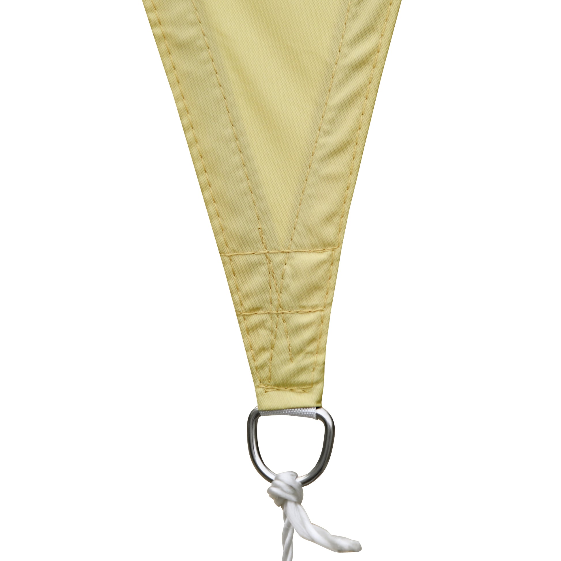 Outsunny Toldo Vela Sombrilla Parasol Triangular 6m De Poliéster 160g/m² Arena_4
