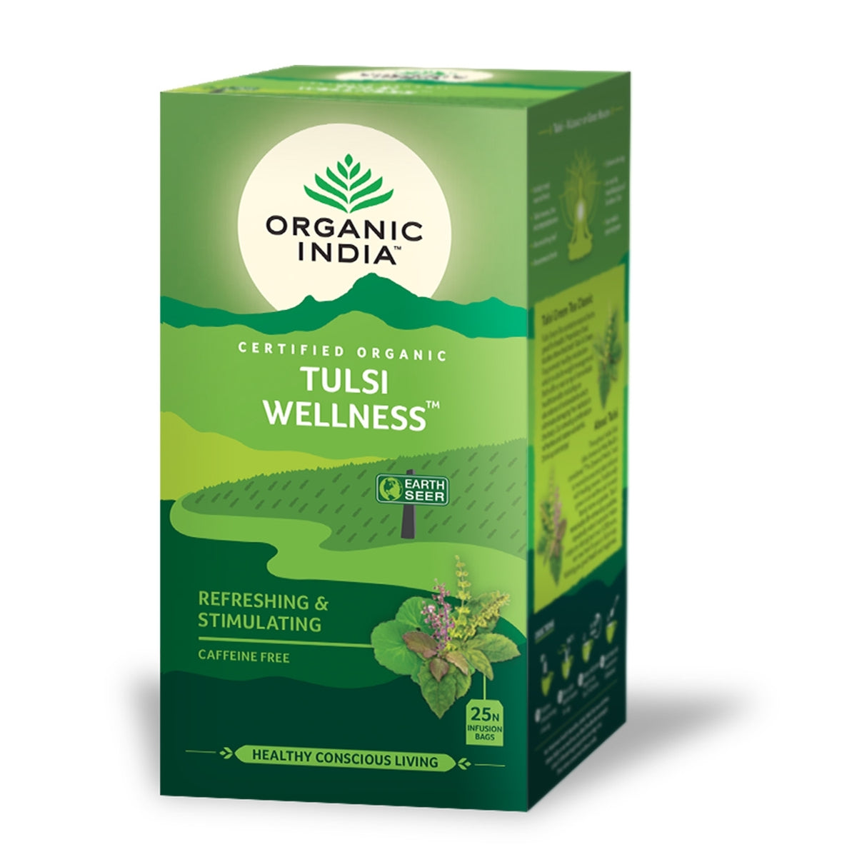 Tulsi Wellness Infusión Ayurvédica Organic India 25 bolsitas