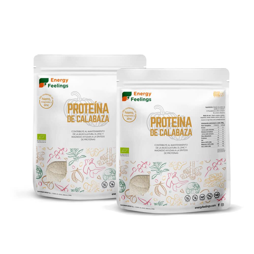 Proteína de abóbora biológica Energy Feelings 500g
