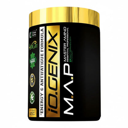 Map Master Amino - 415g - Limon - Esenciales E Hidrolizados - Io.genix_0