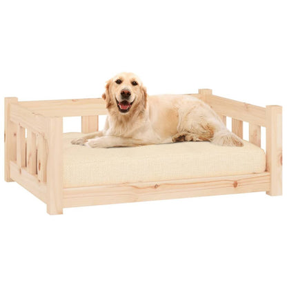 Vidaxl Cama Para Perros 75,5x55,5x28 Cm Madera Maciza De Pino_4