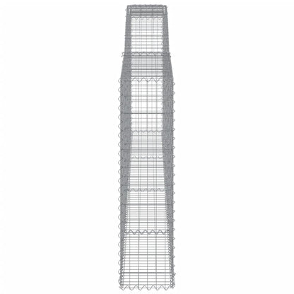 Cestas Gaviones 10 Uds Forma De Arco Hierro 400x30x120/140 Cm_4
