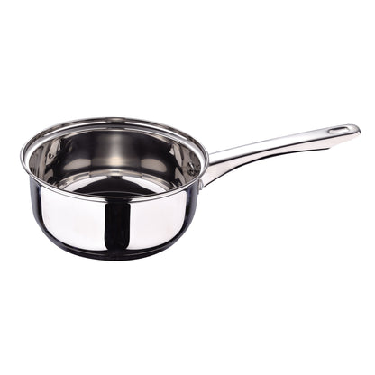 Bateria 5pcs Acero Inoxidable: Cazo Ø16x7,5 Cacerolas De Ø18x8,5 Y Ø20x9,5 Cms., Inducción + Set 3pcs Utensilios De Cocina En Acero Inoxidable_5