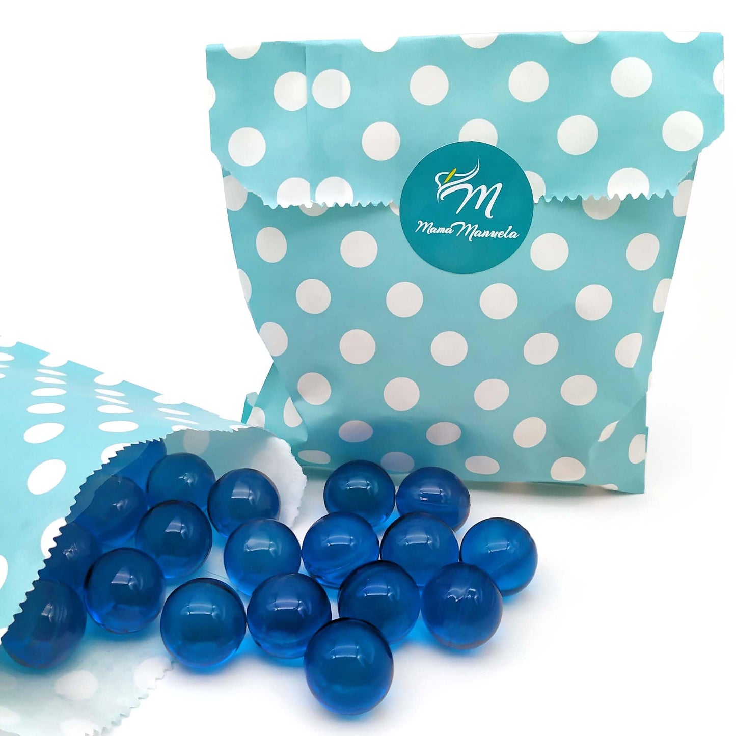 Bolsa Regalo 12 Perlas De Baño Aroma Flor De Loto - Con Aceite De Soja - Hidrata, Suaviza Y Perfuma La Piel - Forma Bola_0