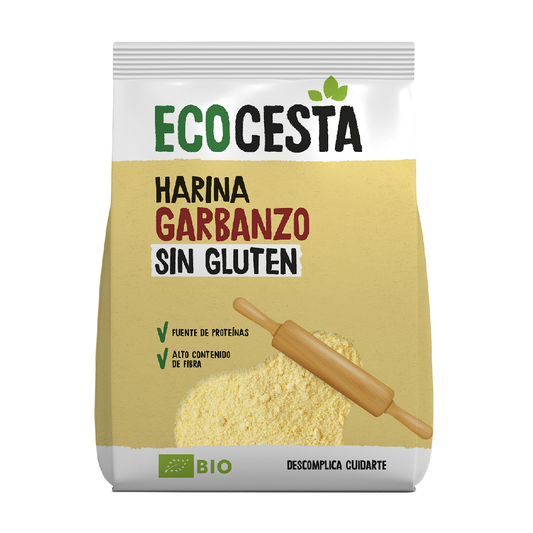 Farinha de Grão de Bico Ecocesta Biológica 500 gr