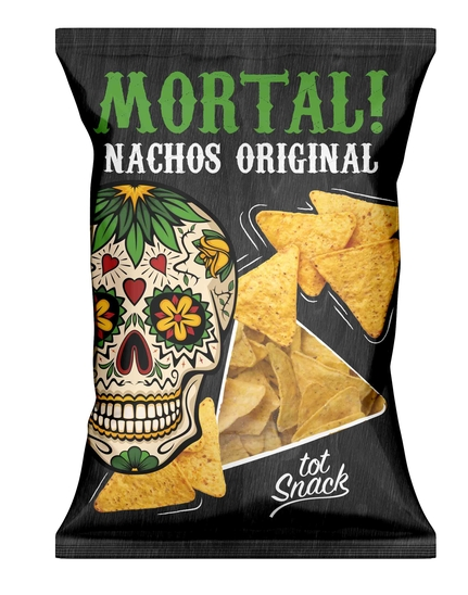 Nachos Snack Original Tot Mortal 130 gr.
