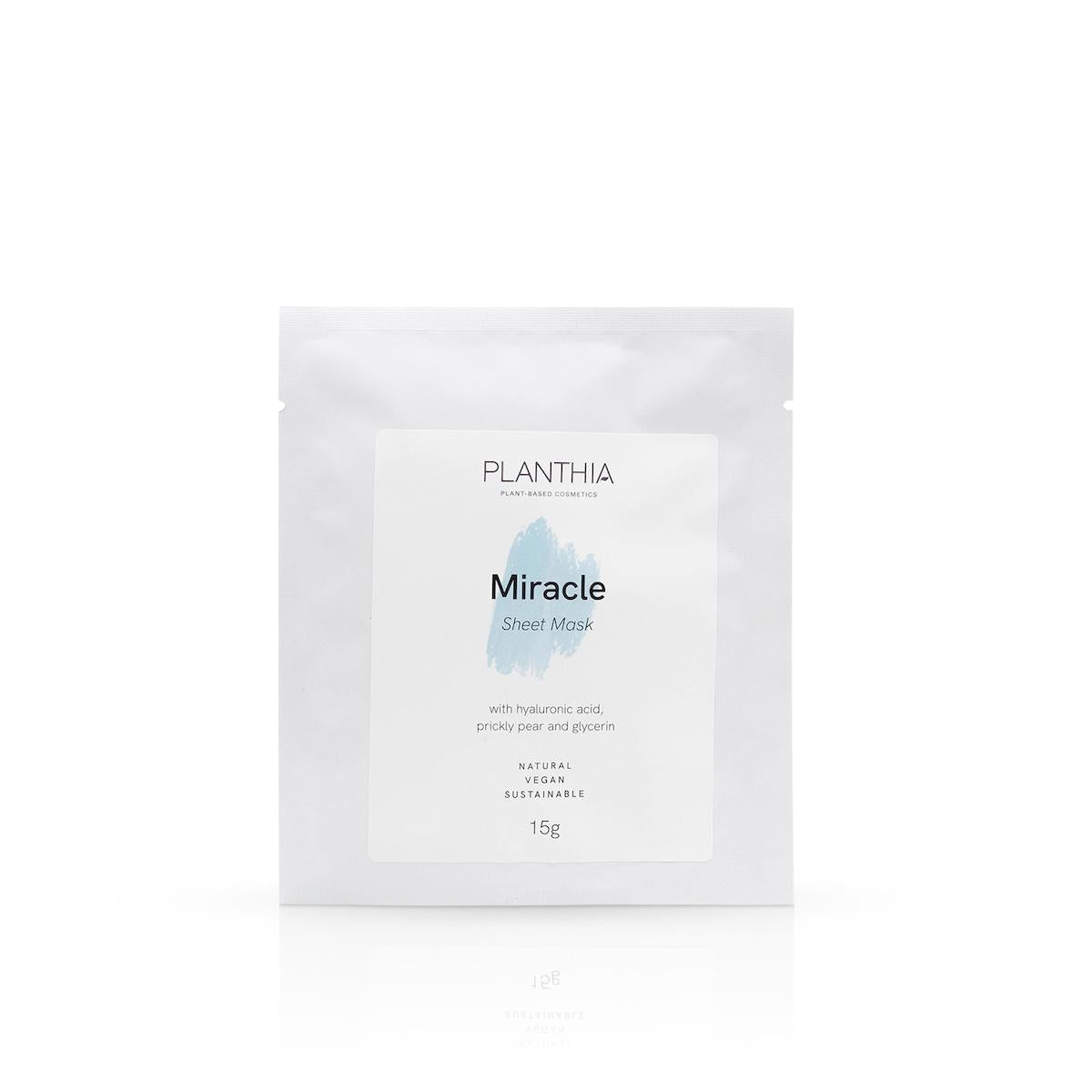 Máscara em Lençol Miracle Planthia 15Ml
