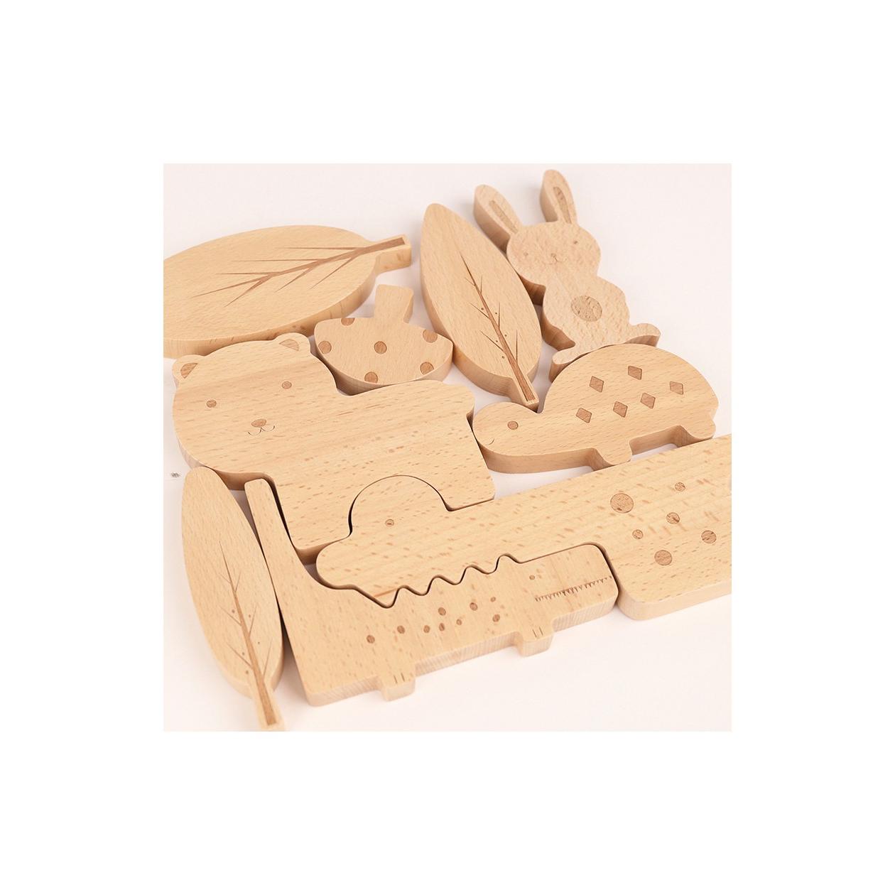Puzzle de design de madeira Andreu Toys