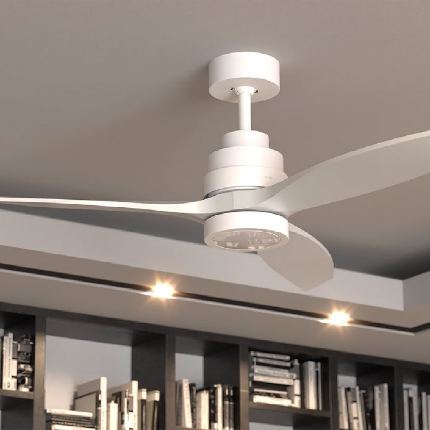 Cecotec Ventilador De Techo Con Luz Ventilador De Techo Energysilence Aero 5200 White Design_1