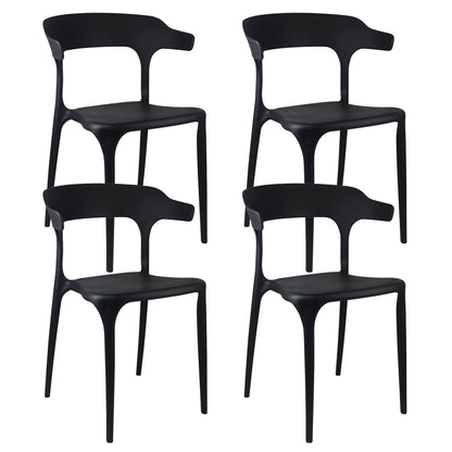 Pack 4 Sillas De Exterior Apilables Madonna 74,3x47x47cm Thinia Home_0