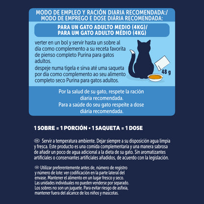 Sopa para gatos con pescado Felix Soup 6 x 48 g
