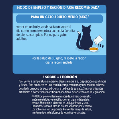 Sopa para gatos con carne Felix Soup 6 x 48 g