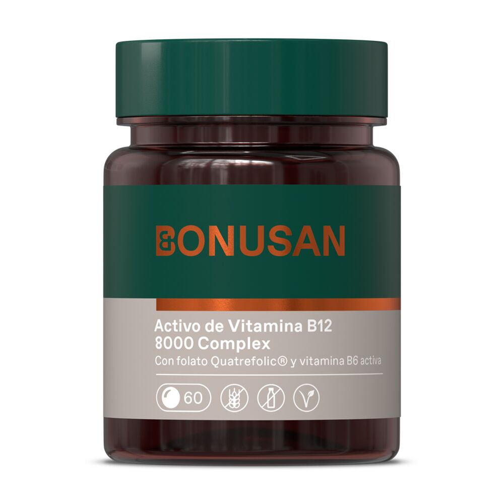 Vitamina B12 Ativa 8000 Complex Bonusan 60 comprimidos