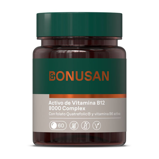 Vitamina B12 Ativa 8000 Complex Bonusan 60 comprimidos