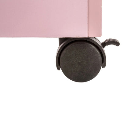 Well Home Cofre De Juguetes Rosa Con Ruedas Mdf 48x28x28,5cm_2