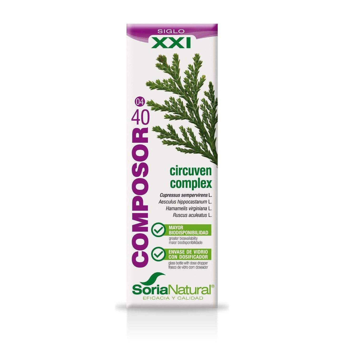 Composor 40 Circuven Complex XXI Soria Natural, 50 ml