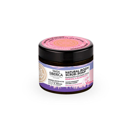 Sabonete Esfoliante Natural Taiga Natura Siberica Renovação e Elasticidade 300 ml