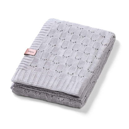 Manta Natural Para Bebé 100% Bambú Gris_0