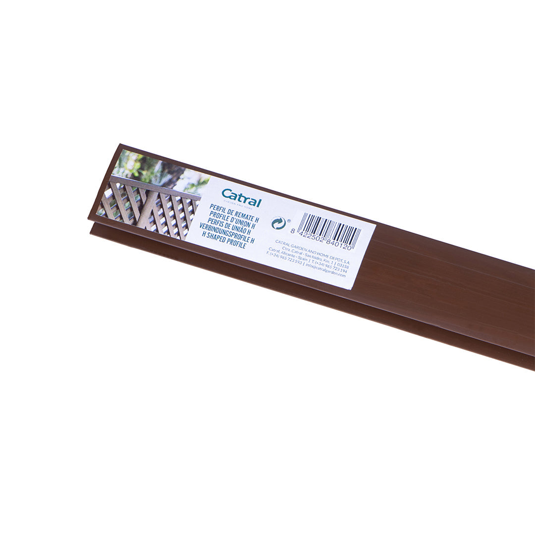 Perfil Union Plastico H 2,05 M Marron Nortene_0