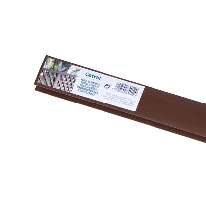 Perfil Union Plastico H 2,05 M Marron Nortene_0