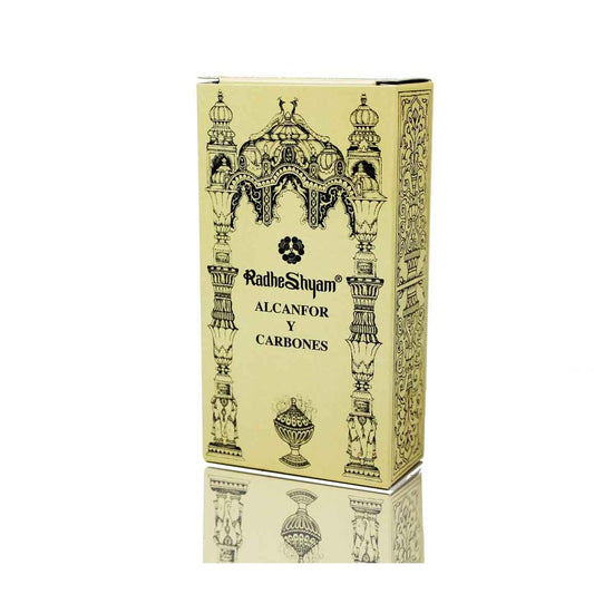 Incenso Cânfora e Carvões 100 Gr Radhe