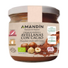 Creme de avelã com cacau Amandin 330g