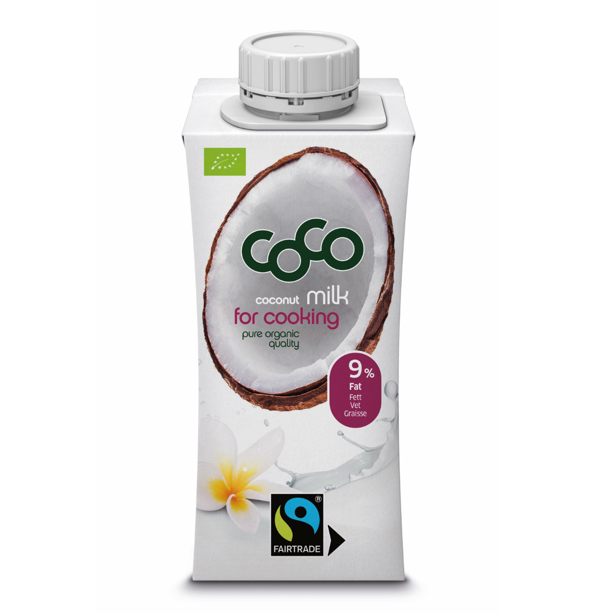 Creme de Coco Biológico para Cozinha Dr. António Martins 200 ml