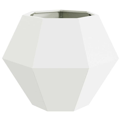 Jardinera Blanco 75 X 75 X 60 Cm Acero_4
